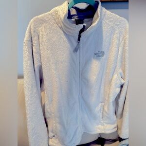 The North Face fuzzy jacket